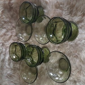 2 Set combination of vintage sherbert cups